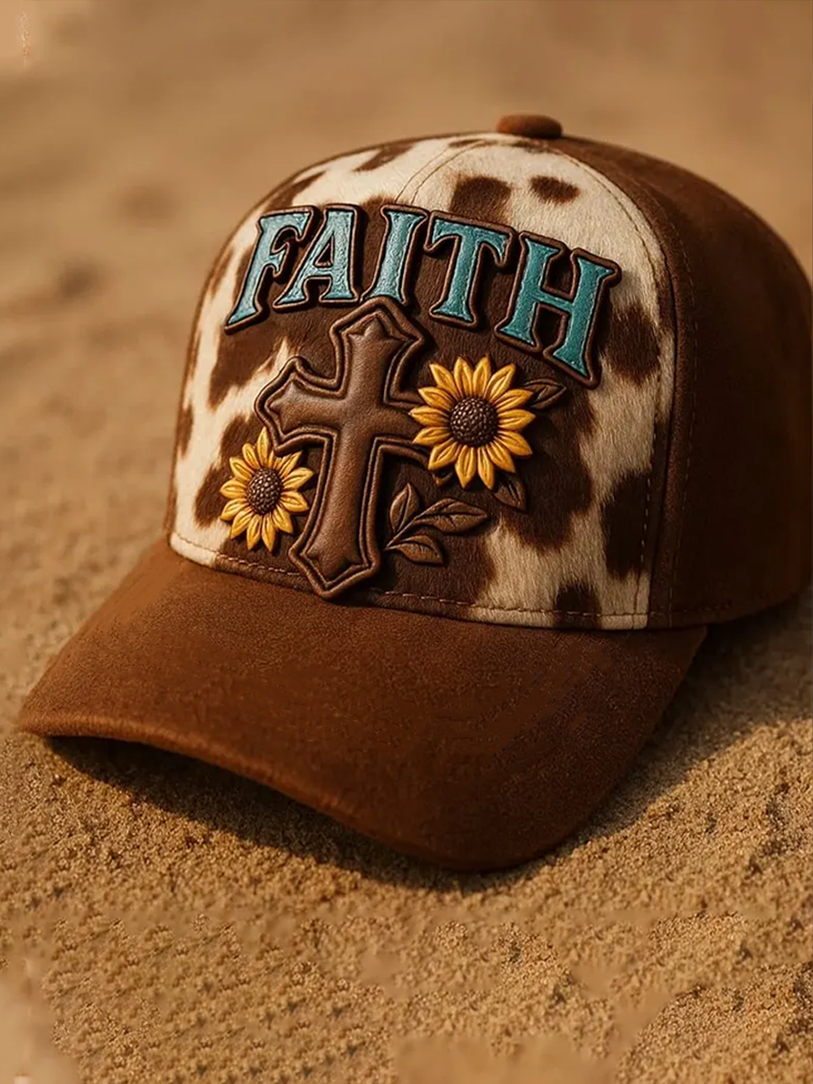 Unisex Western Faith Art Print Hat