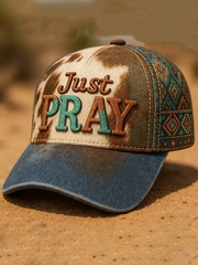 Unisex Western Faith Art Print  Hat