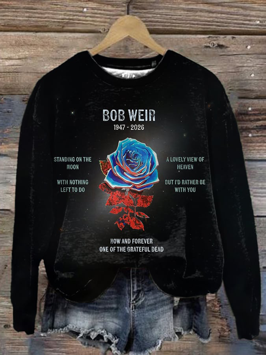 Women's RIP Bob Weir Regular Sweatshirt