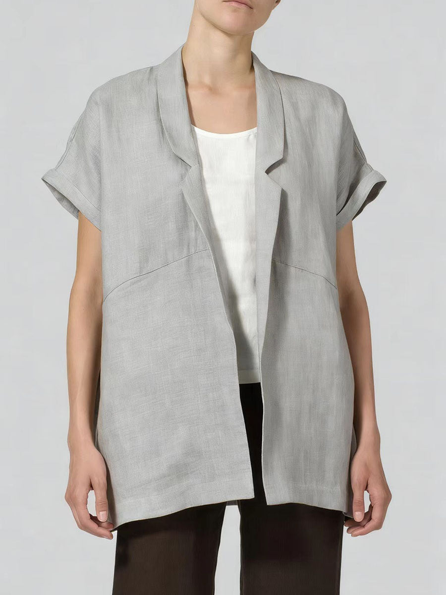 Women's Solid-Color Designer Blouse