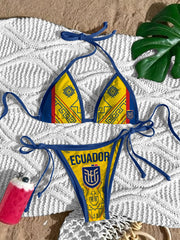 Women's 3-Piece Vacation Bikini Swimsuit Set