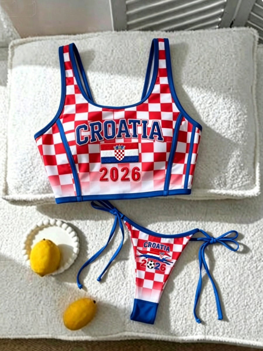 Women's Vacation Two-Piece Bikini Set