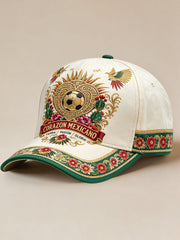 Unisex Mexico Football Lover Art Printed Hat