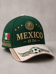 Unisex Mexico Pride Art Printed Hat