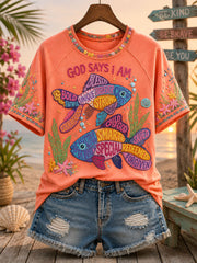 Women's "God says I am" Faith T-shirts