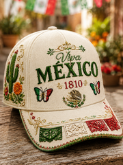 Sombrero unisex del Día de la Independencia de México