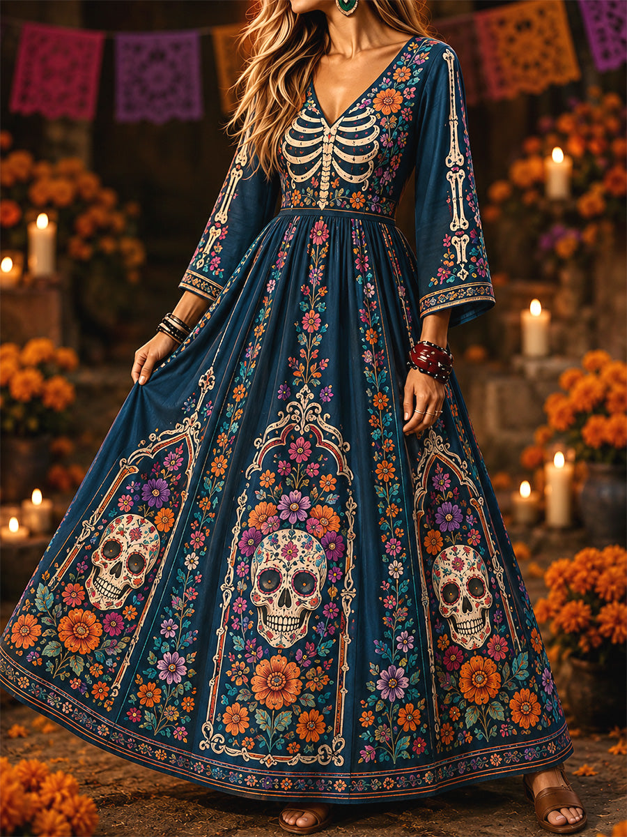Vestidos del Día de Muertos para mujer