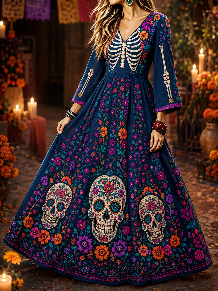 Vestidos del Día de Muertos para mujer