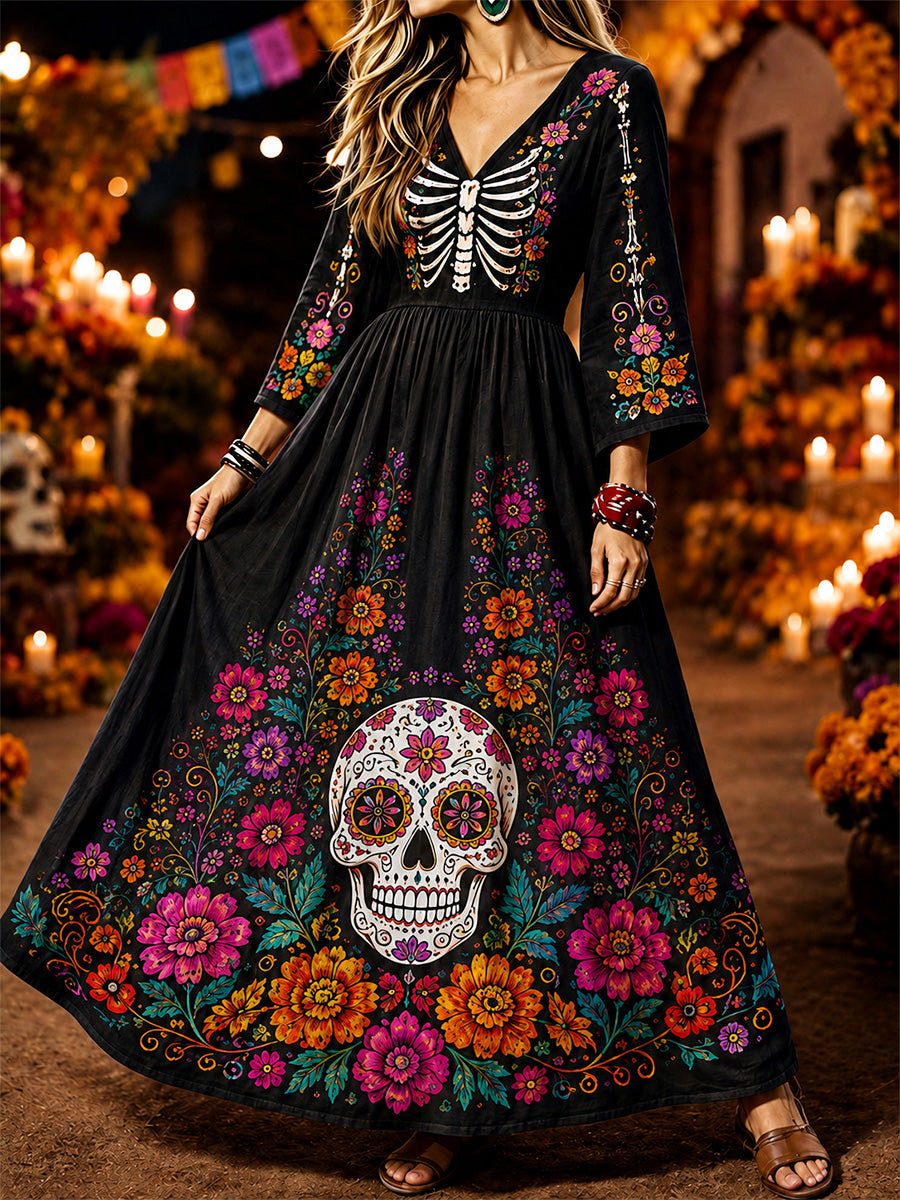 Vestidos del Día de Muertos para mujer