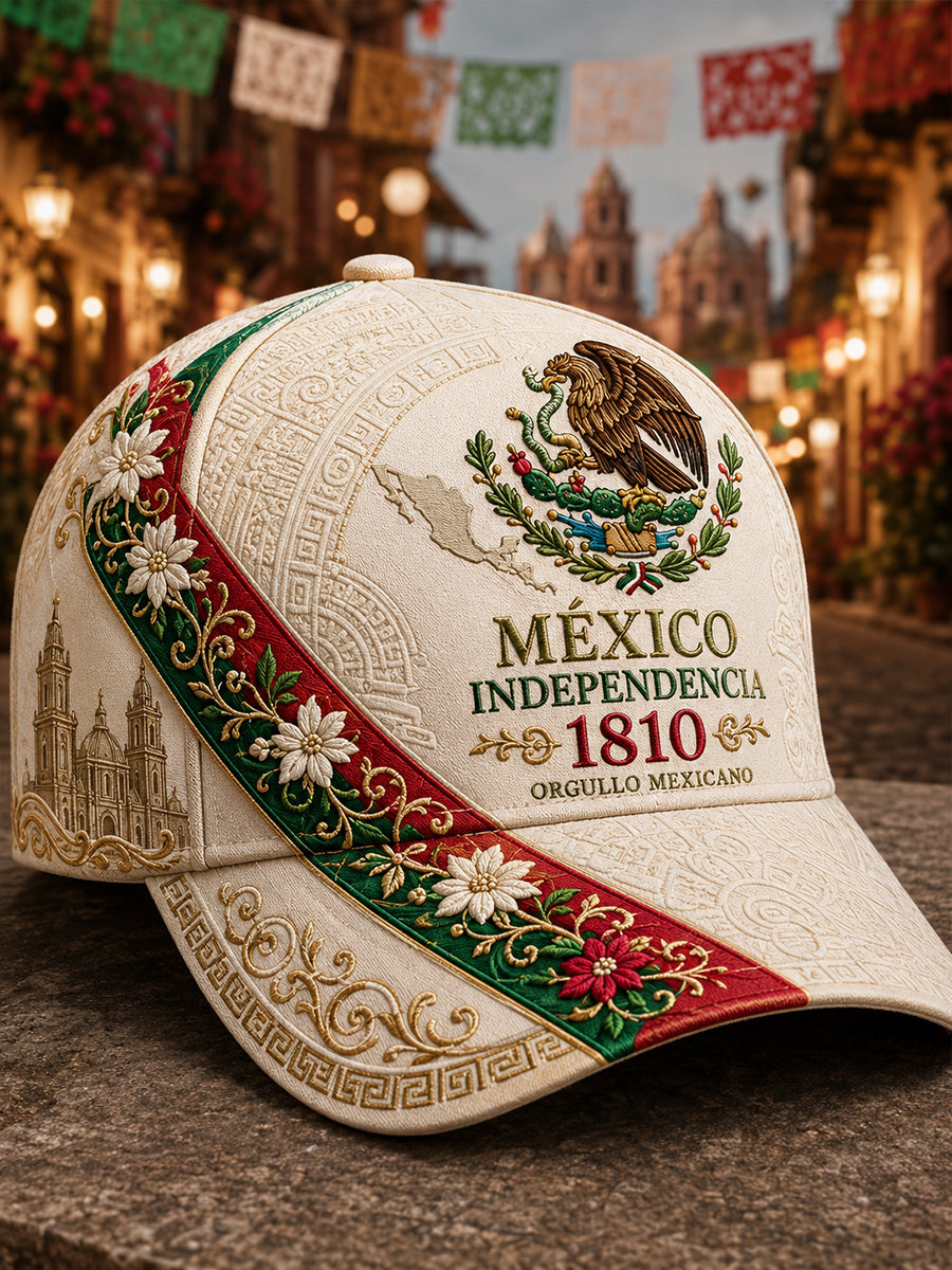 Sombrero unisex del Día de la Independencia de México