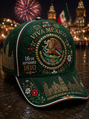 Sombrero unisex del Día de la Independencia de México