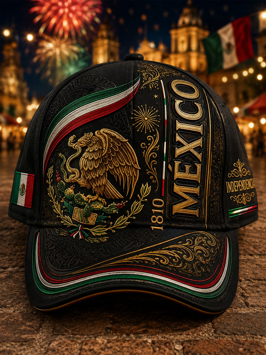Sombrero unisex del Día de la Independencia de México