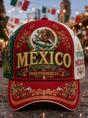 Sombrero unisex del Día de la Independencia de México