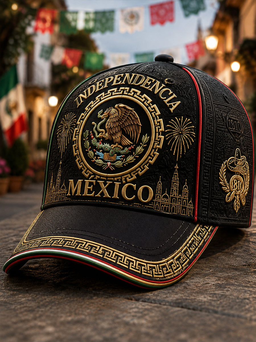 Sombrero unisex del Día de la Independencia de México