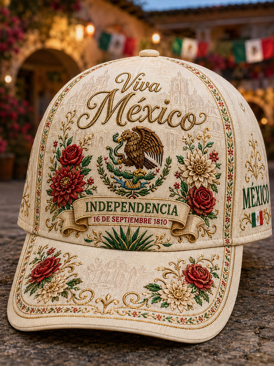 Sombrero unisex del Día de la Independencia de México
