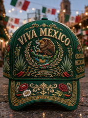 Sombrero unisex del Día de la Independencia de México