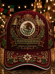 Sombrero unisex del Día de la Independencia de México