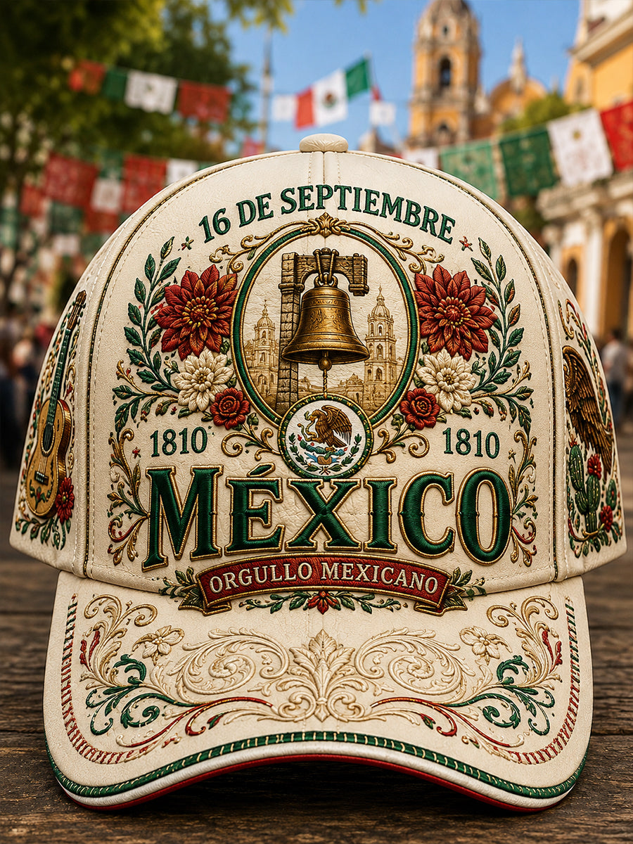 Sombrero unisex del Día de la Independencia de México