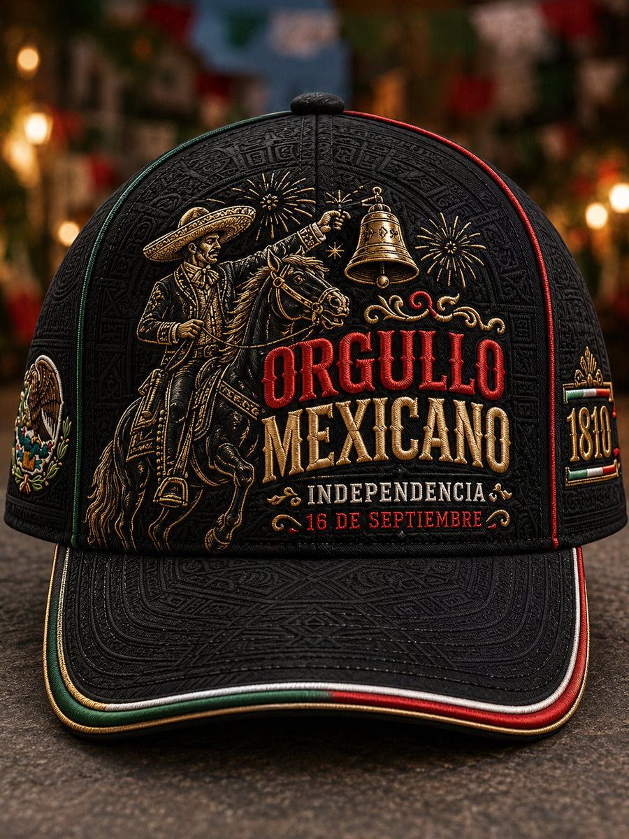 Sombrero unisex del Día de la Independencia de México