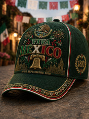 Sombrero unisex del Día de la Independencia de México