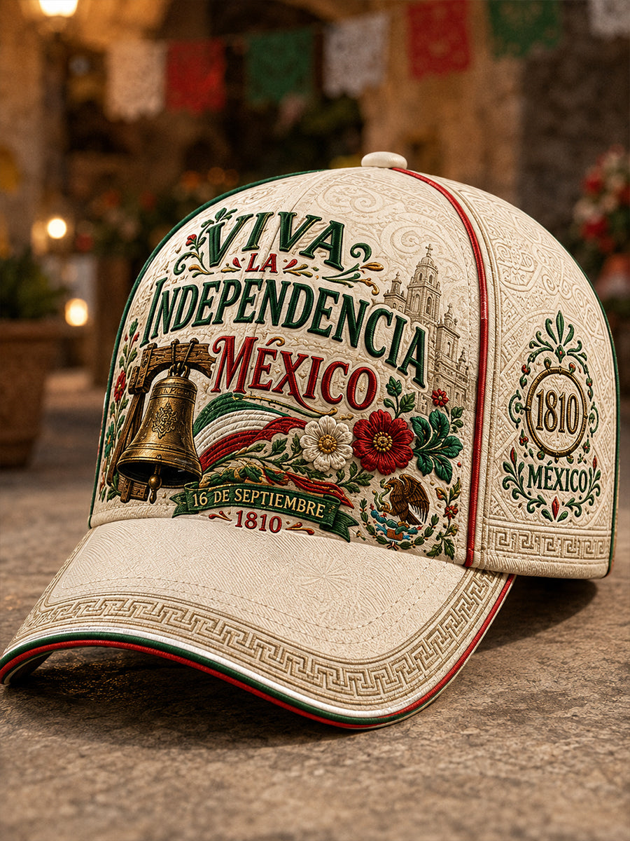 Sombrero unisex del Día de la Independencia de México