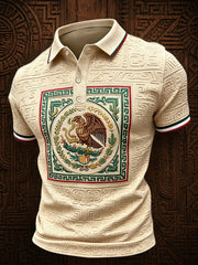 Camisetas casuales estampadas para el Día de la Independencia de México, para hombre