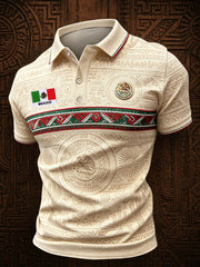 Camisetas casuales estampadas para el Día de la Independencia de México, para hombre