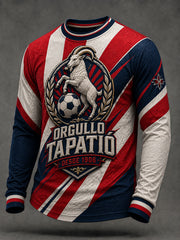 Camiseta casual estampada de fútbol masculino Chivas de Guadalajara