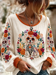 Camiseta del Día de la Muerte para mujer