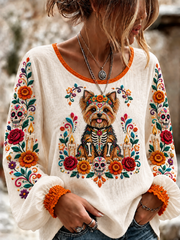 Camiseta del Día de la Muerte para mujer