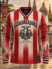 Camiseta casual con estampado Guadalajara Chiva de fútbol para hombre