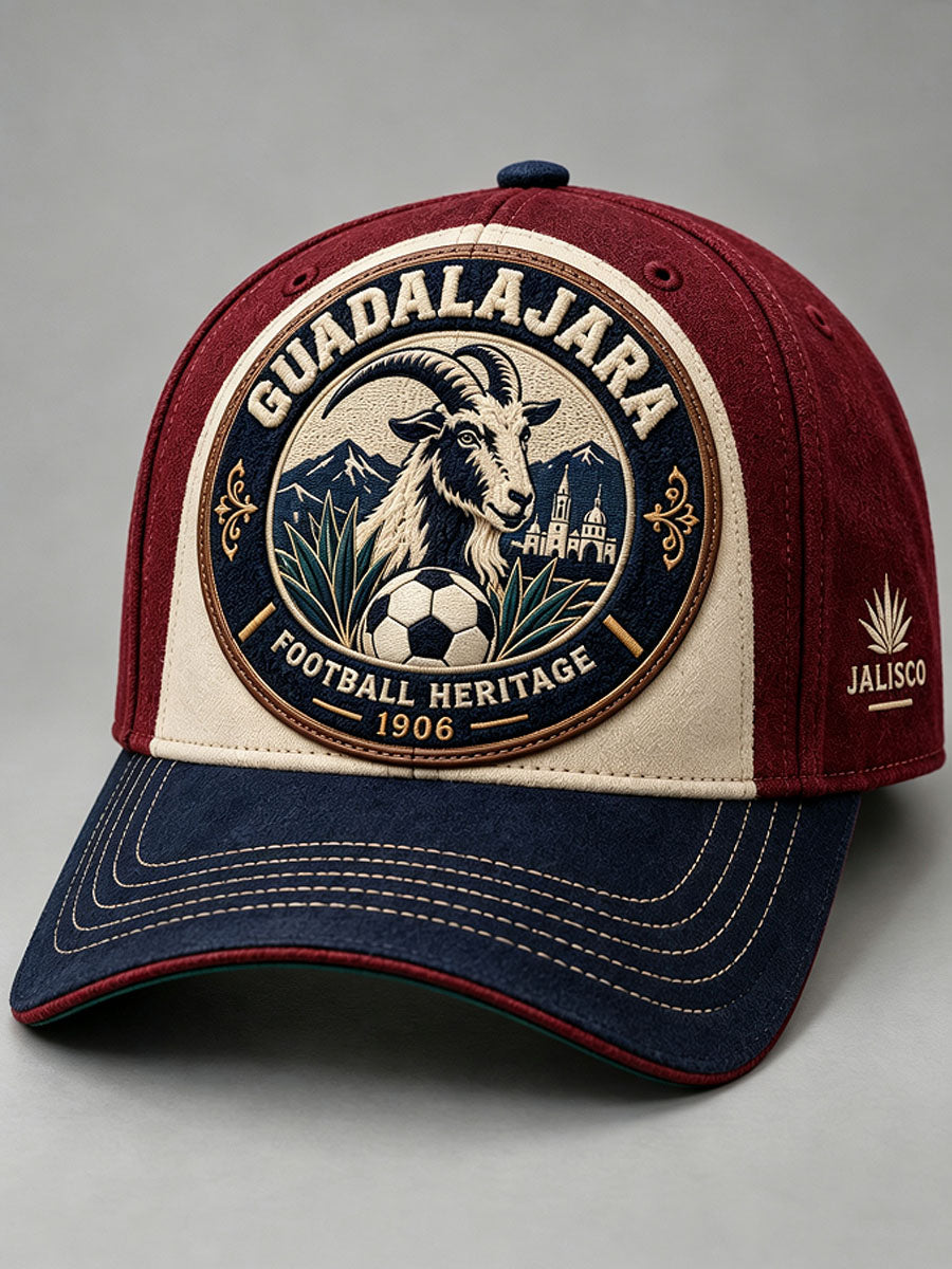 Gorra casual unisex con estampado de las Chivas de Guadalajara
