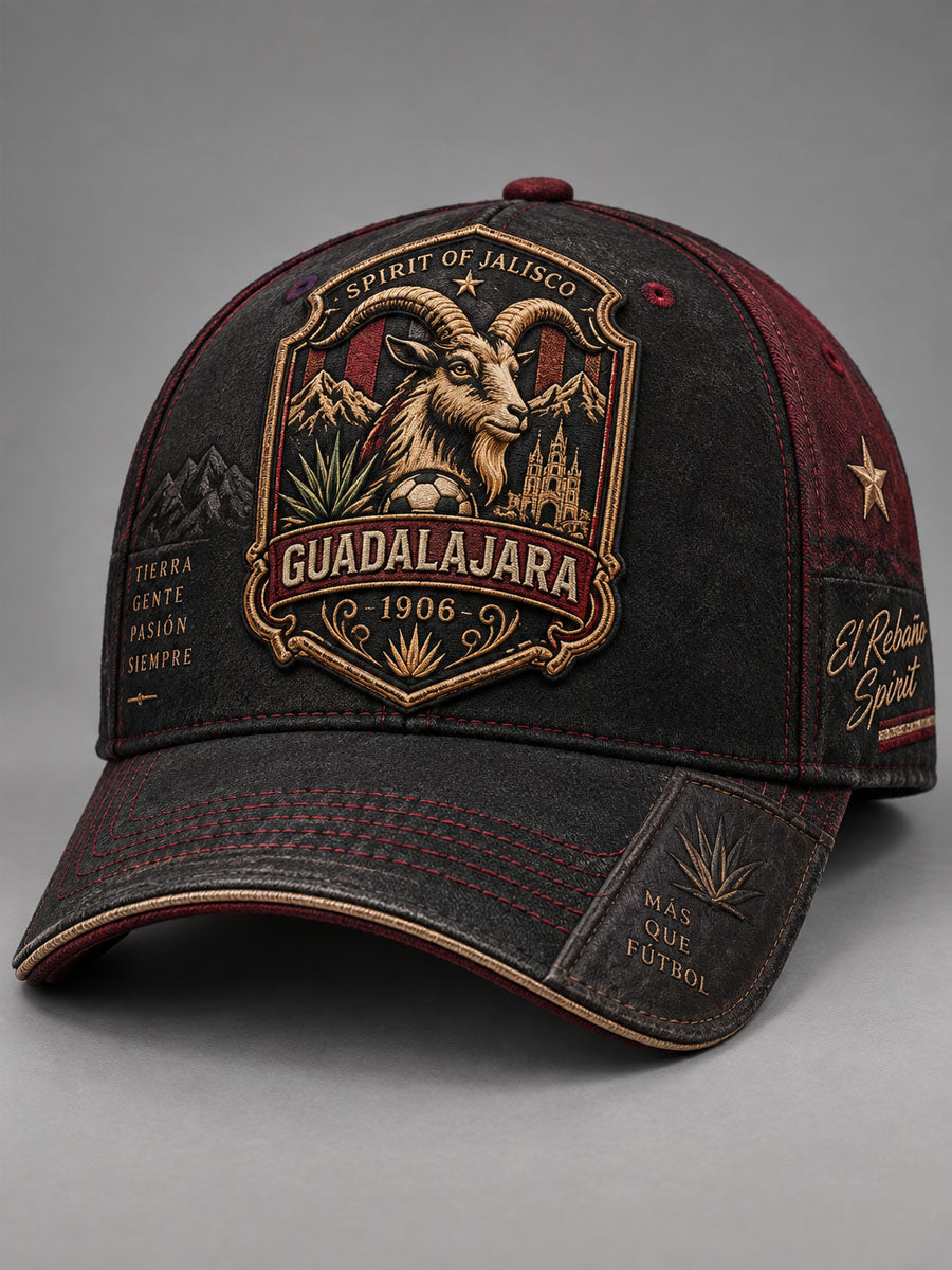 Gorra casual unisex con estampado de las Chivas de Guadalajara