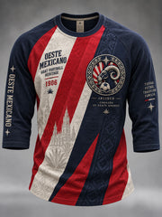 Camiseta casual con estampado de fútbol de Guadalajara para hombre