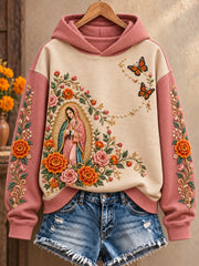 Sudadera de la Fiesta de Nuestra Señora de Guadalupe para mujer, México